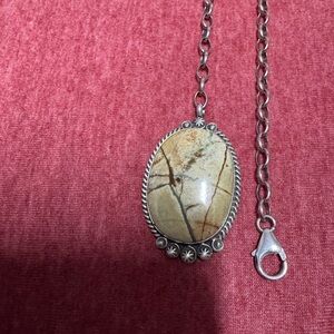 NAVAJO BOULDER TURQUOISE NECKLACE
